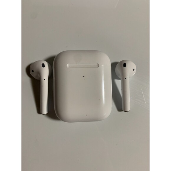 Apple Air Pods Model A2031 (2nd Generation) with Charging Case + Lightning Cable - Picture 6 of 11